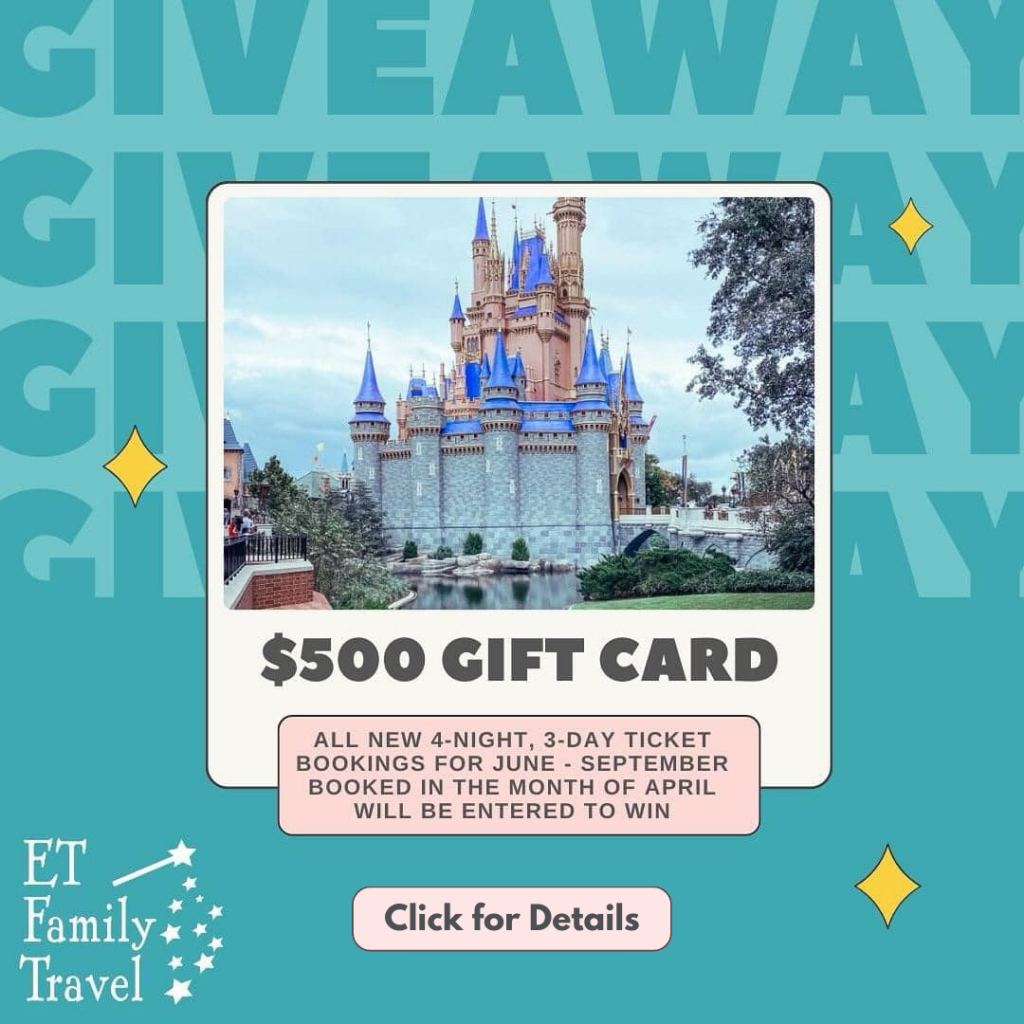 Disney World Gift Card Giveaway